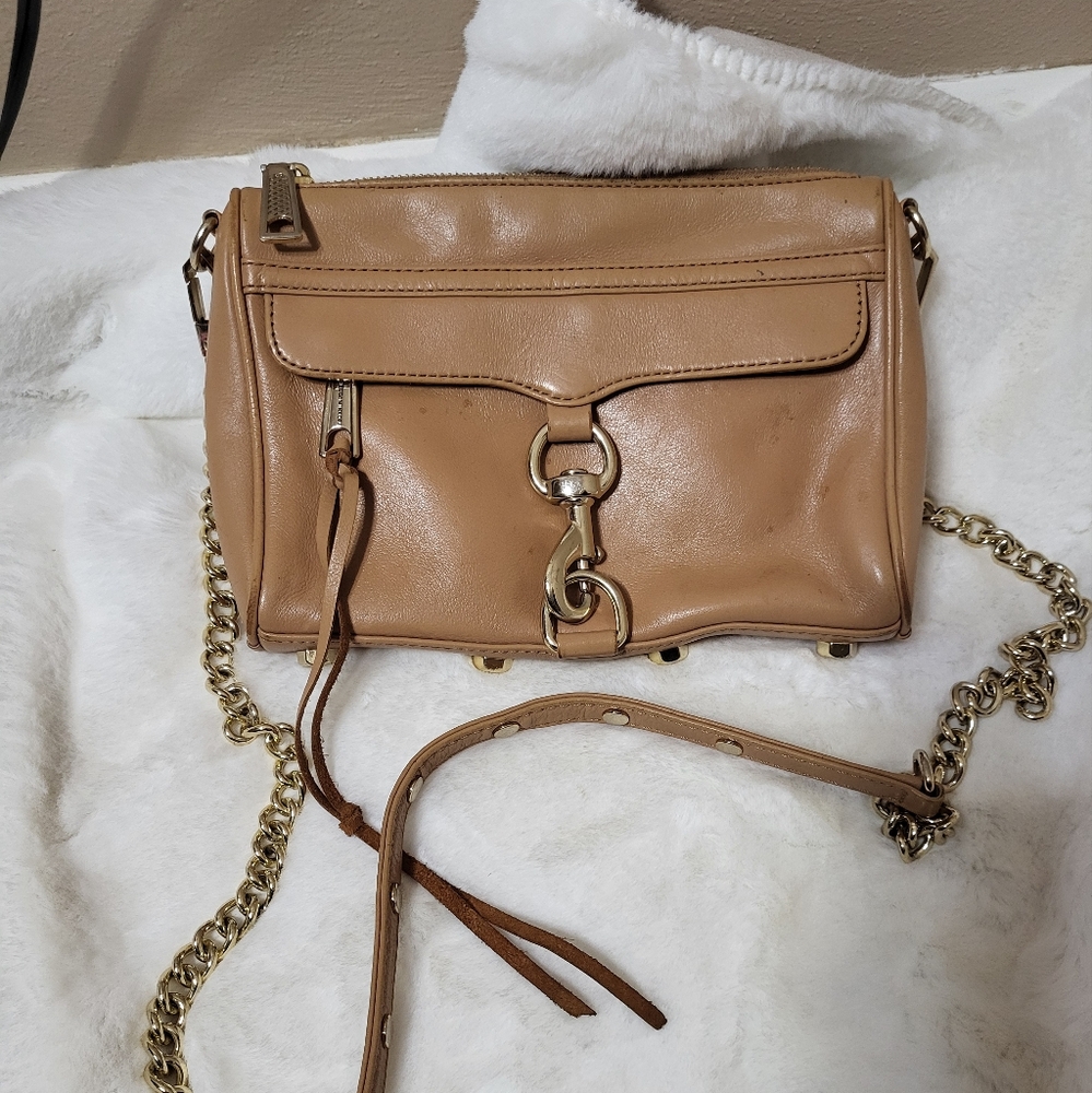 Rebecca Minkoff Tan Leather Crossbody